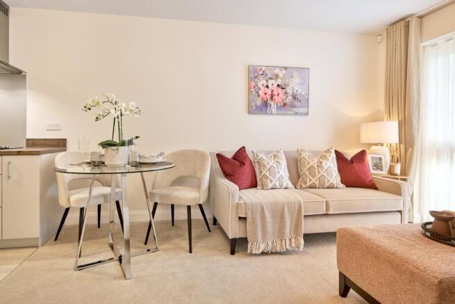 Show home living room