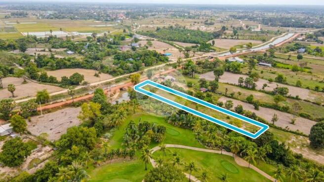 3561 Sqm Residential Land For Sale - Puok, Siem Reap