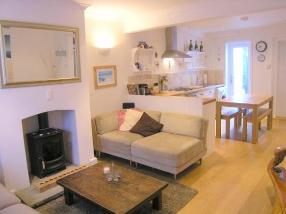 Open plan living/dining