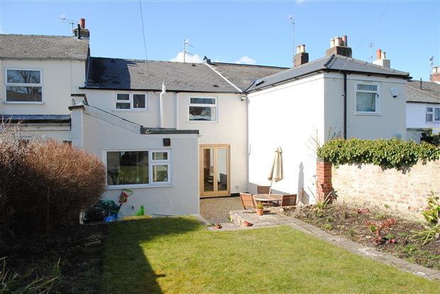 Looking back at house from garden