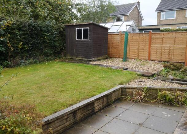 Rear garden