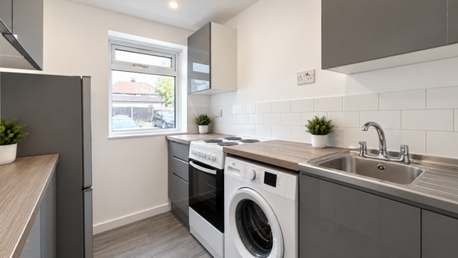 2 Bed Unfurnished Flat