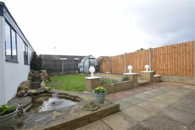 Rear garden