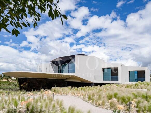 Luxury sea view villa in Carvoeiro Algarve surrounded by landscaped gardens