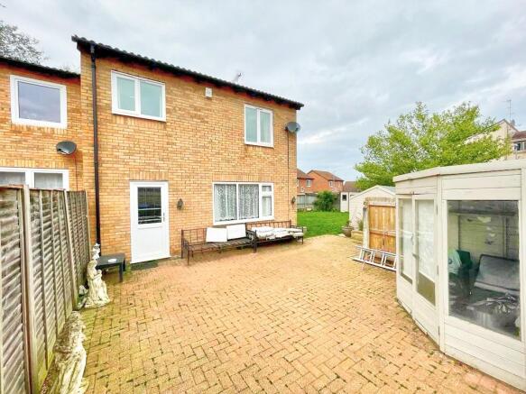 Rear view and garden