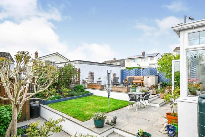 Generous rear garden