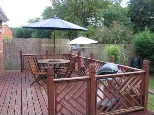 Decked Patio Area