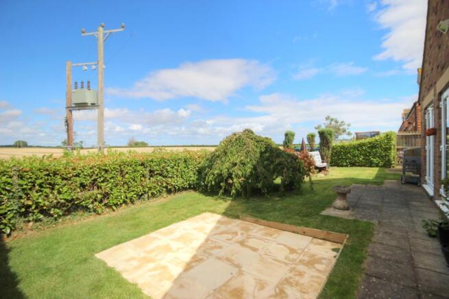Rear garden