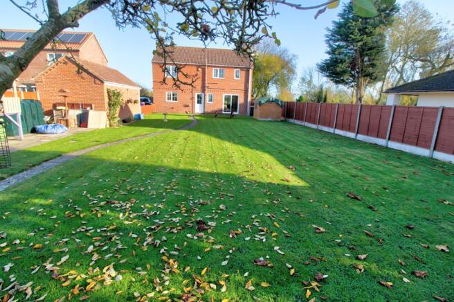 Rear garden