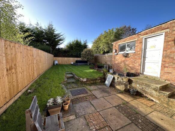 Rear garden