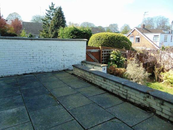 Rear Patio
