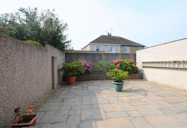 Rear garden