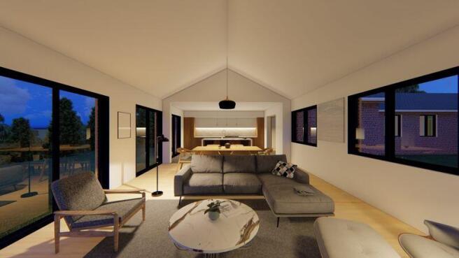 Planned Open Plan Living Kitchen