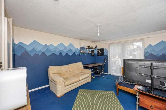 Open plan living / bedroom / studio area
