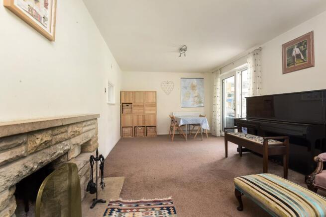 Reception Room with Feature Fireplace