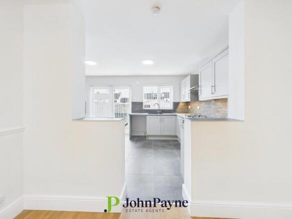Dining Into Kitchen
