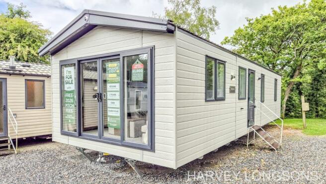 Exterior of Swift Faygate static caravan for sale