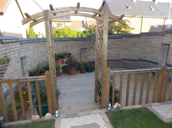 Rear Patio Area