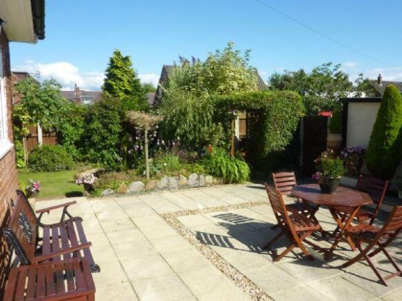 Rear Patio/Garden