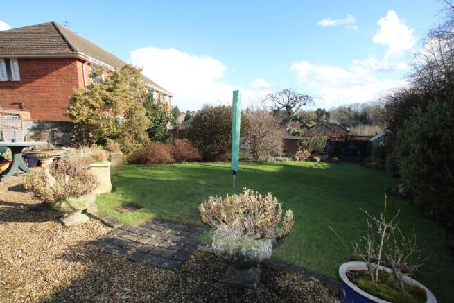 Rear garden