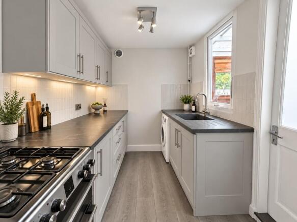 kitchen that will be fitted