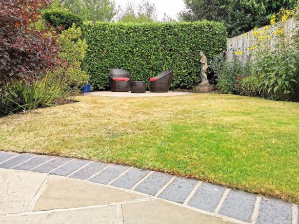 Rear Garden In The Summer