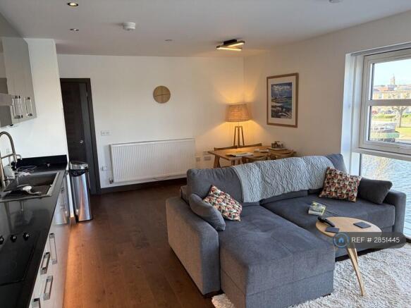 Living Room And Dining Area