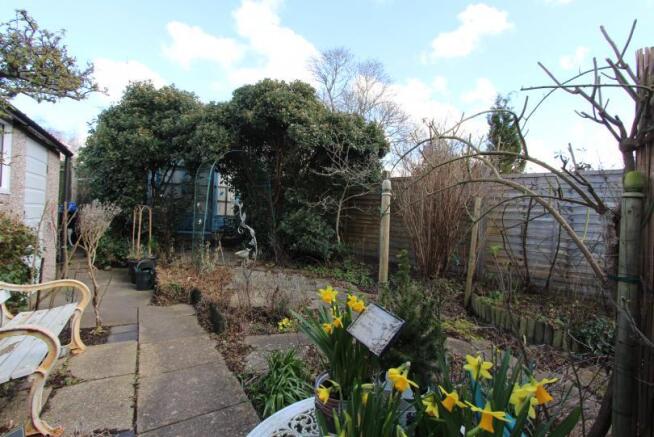 Rear garden