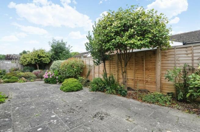 Rear garden Bungalow