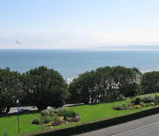 Sea views from the