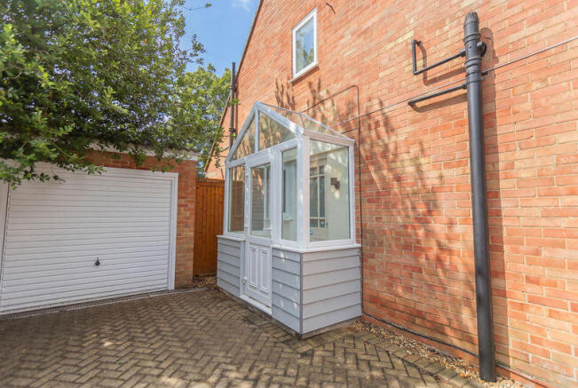 Entrance Porch and Single Garage