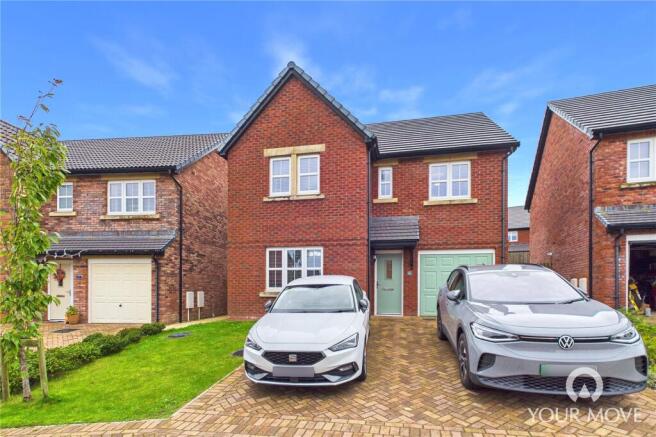 4-bed detached on Ellen Drive, Whitehaven, Cumbria, CA28, £335,000