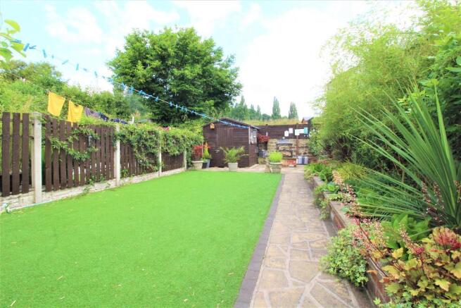 Rear garden