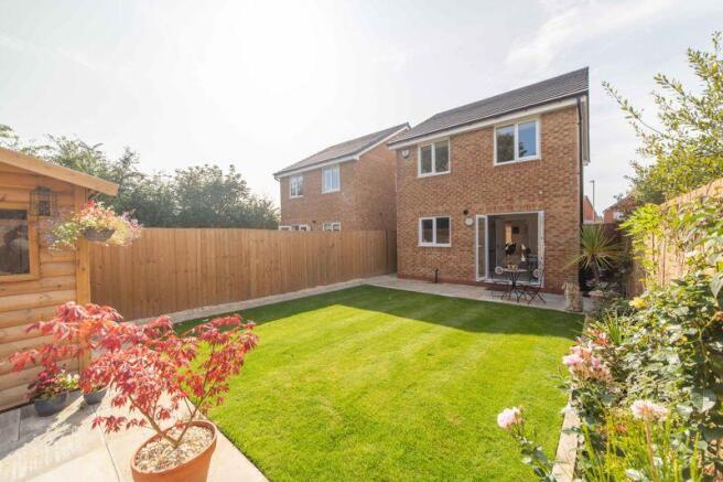 Rear garden