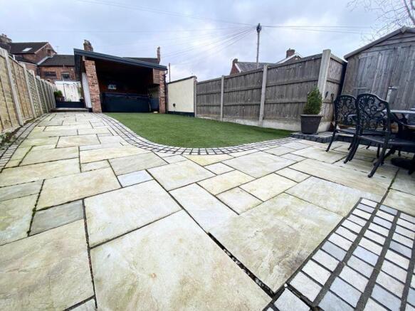 Patio/Hot Tub Area
