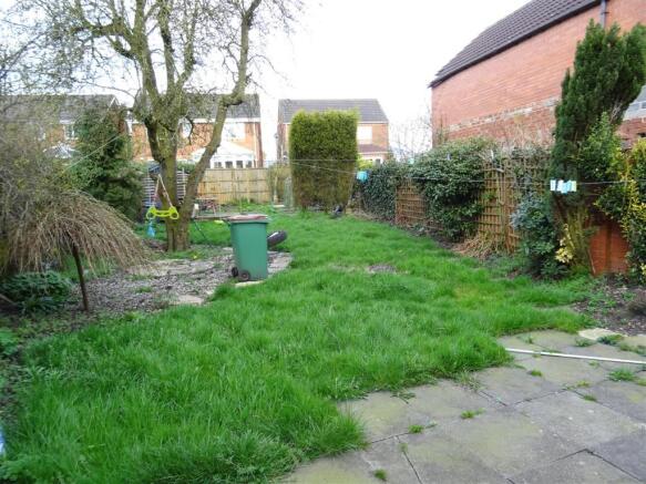 Large Rear Garden