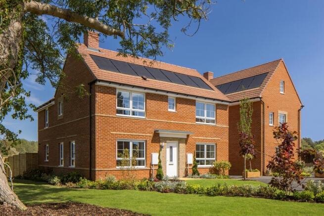 External view of the 4 bedroom Lavenham at Hawthorn Grove