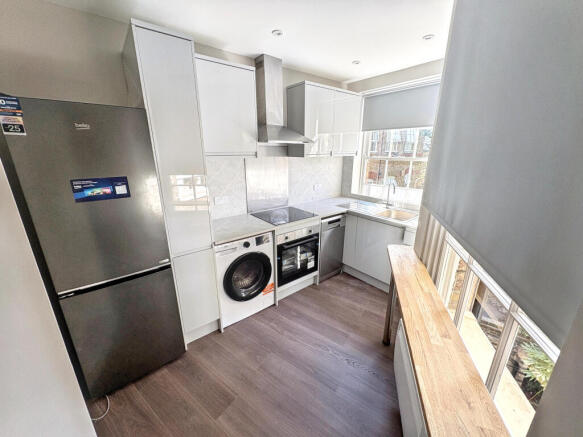 Newly fitted kitchen