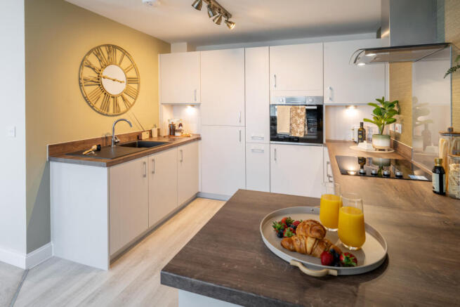 Show home kitchen