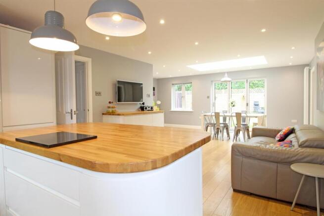 Open Plan Family Dining Kitchen