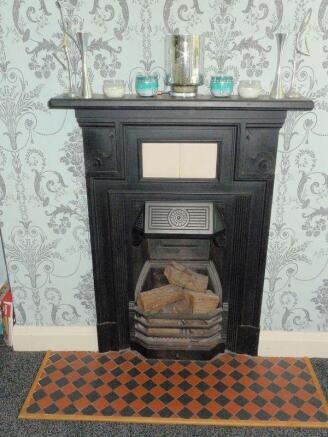 lounge fireplace