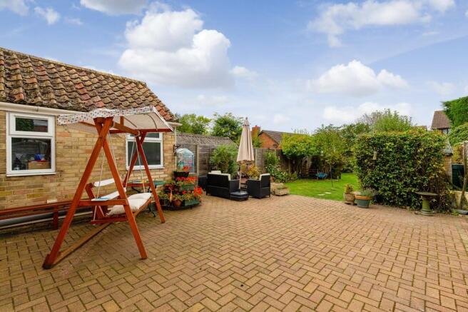 Rear Patio and Ga...