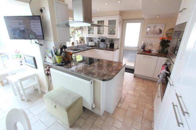 Dining kitchen to rear