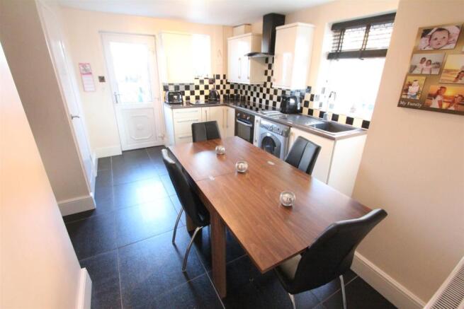 Refitted dining kitchen to rear