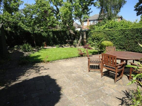 Rear garden