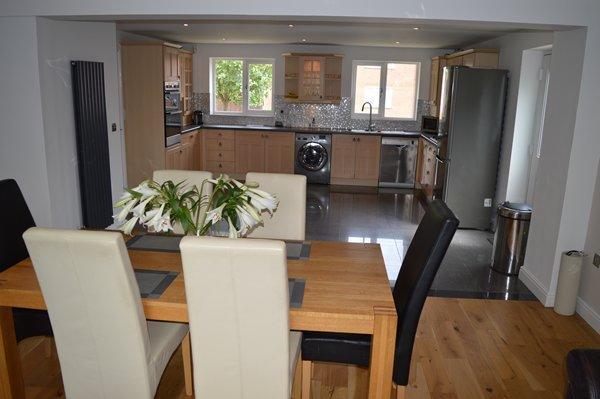 kitchen/family room