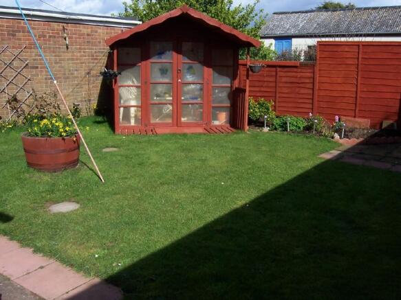 Rear garden x2