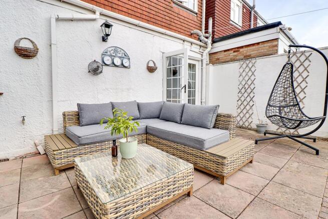 Rear garden