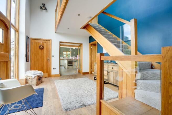 Hallway and staircase to first floor