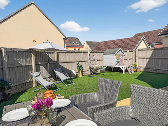 Enclosed Low Maintenance Garden